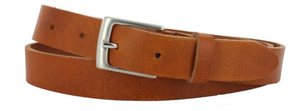 Leren Riem 3cm Cognac
