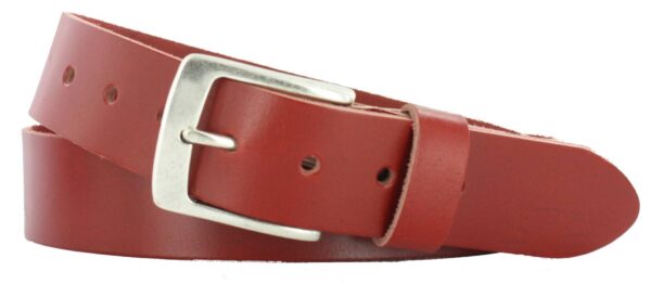 Leren Riem Rood