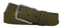 Lederen Riem 4cm Groen